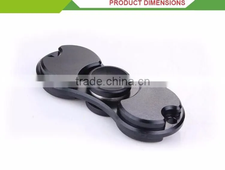 New arrival alloy toys game mini finger spinning top metal