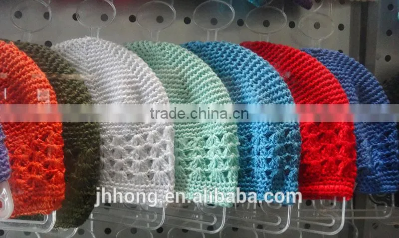 2014 new fashion plain Cotton kufi hats