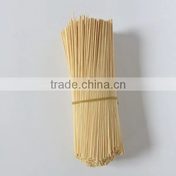 ZHUPING BS-01 1.3mm round agarbatti bamboo sticks for making incese sticks in fully automatic machine round bamboo stick