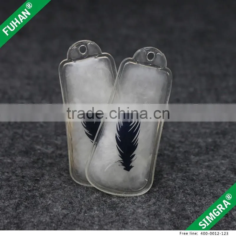 Custom Logo Winter Coat Filled Down Feather Tag
