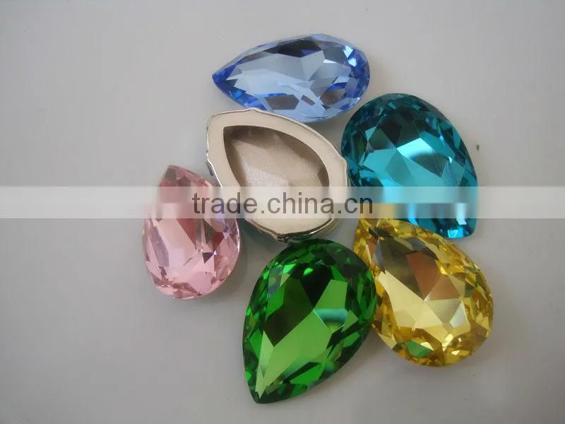 charming crystal pendant for jewelry fitting