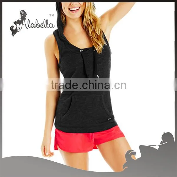Nylon polyester gym wear bodybuilding clothing cooling vest