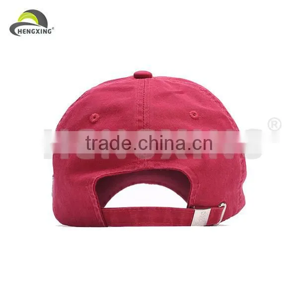 Old Style Worn-out Cotton Applique Baseball Cap