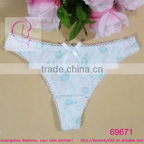 Hot sexy thong panty models