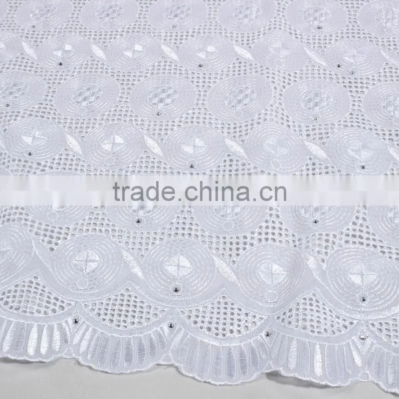 2016 Pupular Royal Blue African Styles Swiss Voile Lace Fabric SL0406-4