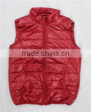 Hot Sale Fashion Blacket Padded Winter Sport Vest Jacket Men Waistcoat (MV130055)