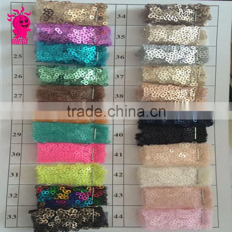 Wholesale tulle cloth tutu sequin cloth with many colors