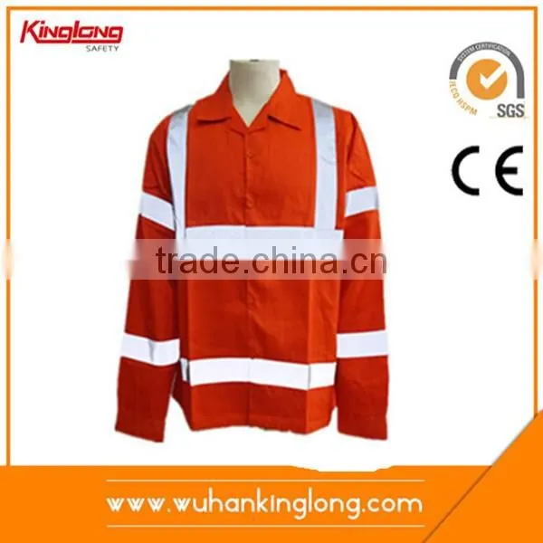 cheap 100% polyester high reflective safety 2 tone color polo shirts for man