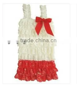 Hot Sale Yellow baby romper Ruffles Petti Rompers for Toddler Cheap Baby Lace Ruffles Rompers