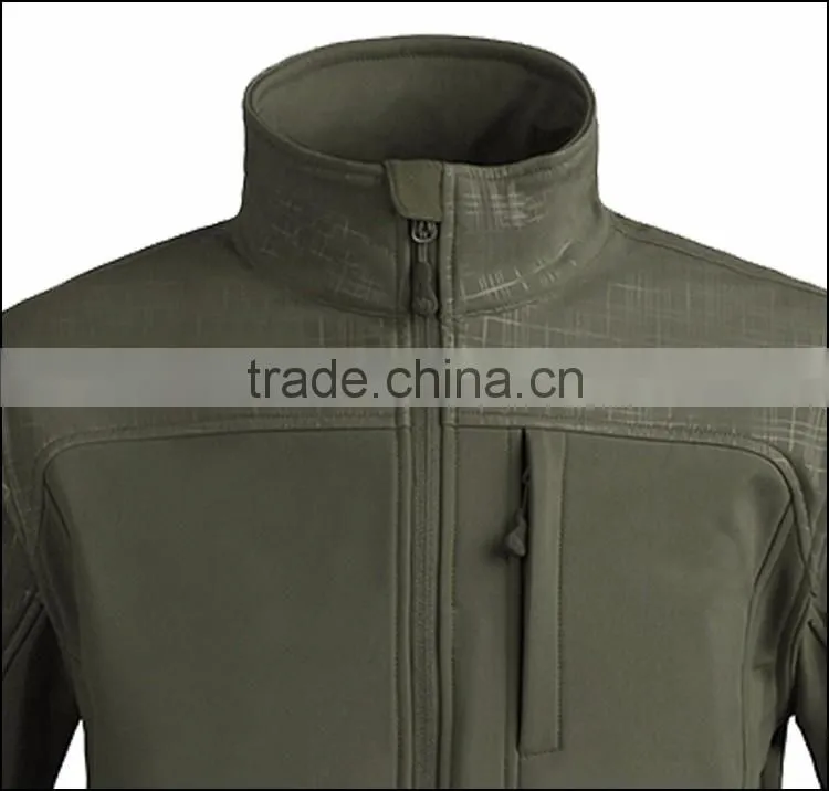 New designs spring softshell jacket men outdoor wear with waterproof and breathable
