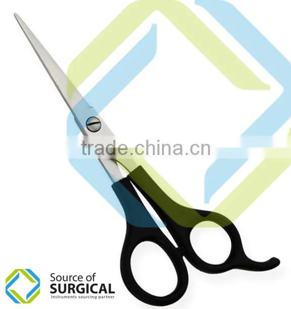rubber plastic handle scissors for Office Use B-PHS-38