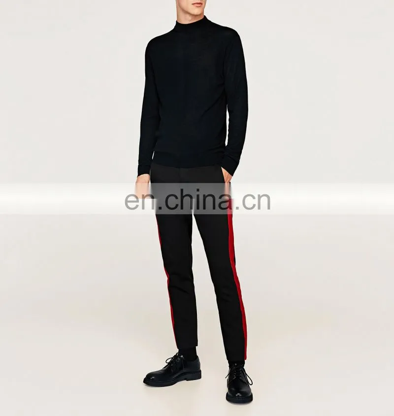 China Suppliers Wholesale Men Casual Track Pants Skinny Fit Trousers