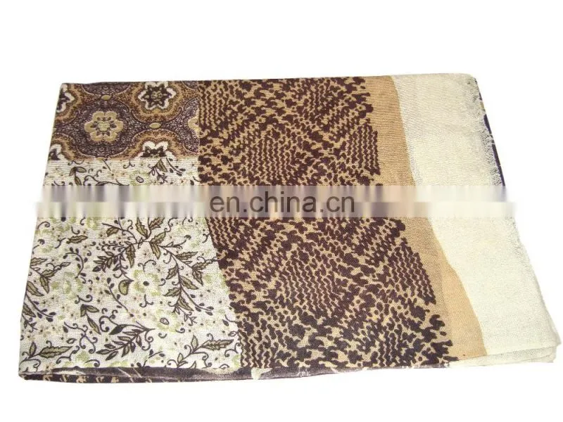 Latest Design Women Fashionable Long Cheap Shawls voile Printed Pashmina