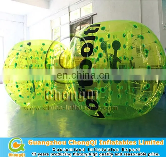 1.0mm TPU inflatable bumper ball fashion cool adult knocker ball
