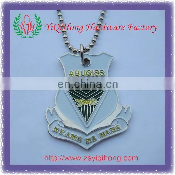 Glitter enamel dangler sports gold medal