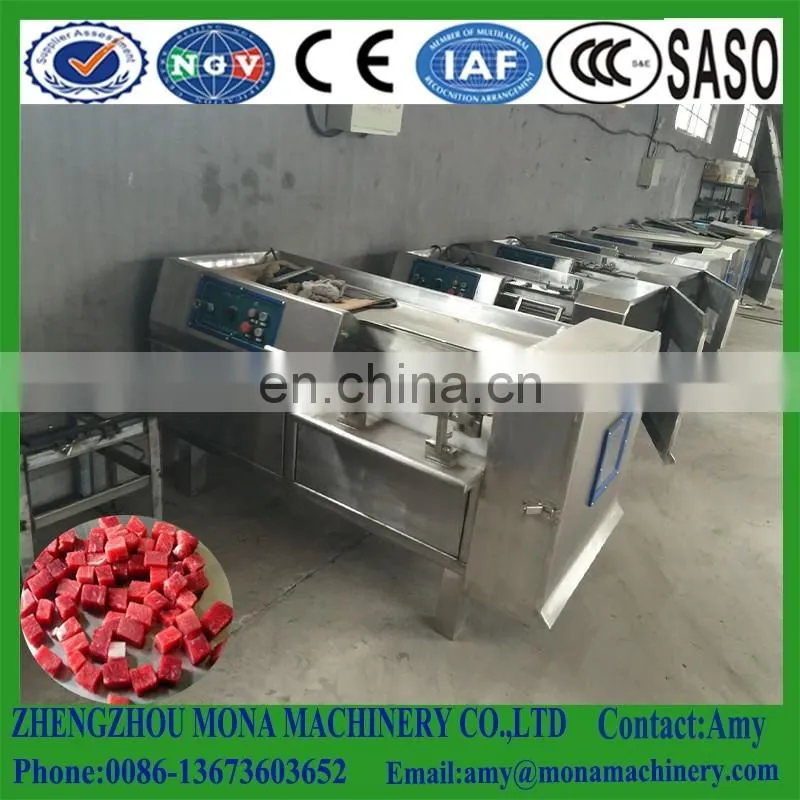 Fresh Pork Dicing Machine | Frozen Pork Dicer| Pork Cubes Dicing Machine