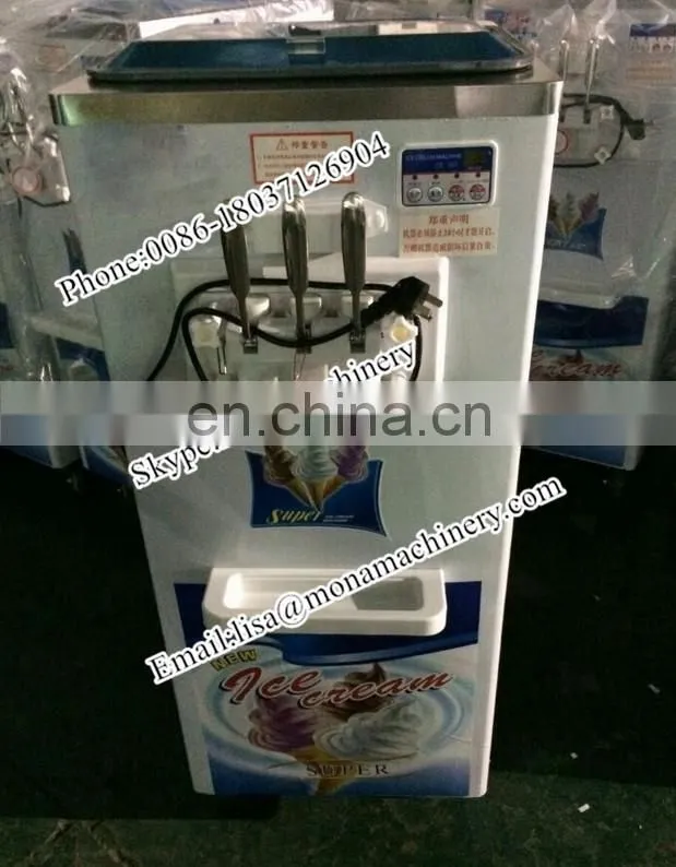 counter top frozen yogurt & soft ice cream machine
