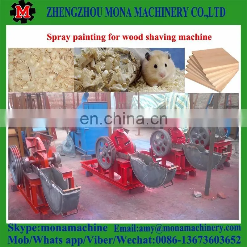 High efficient and cheap wood shaving machine for animal bedding