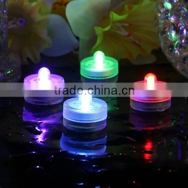 Wholesale LED Subenersible Waterproof Candle Tea lights-RGB SNL068