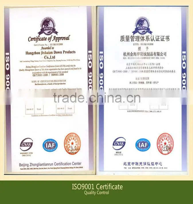 Microfiber pillow/sleeping pillow/polyester pillow/hotel pillow