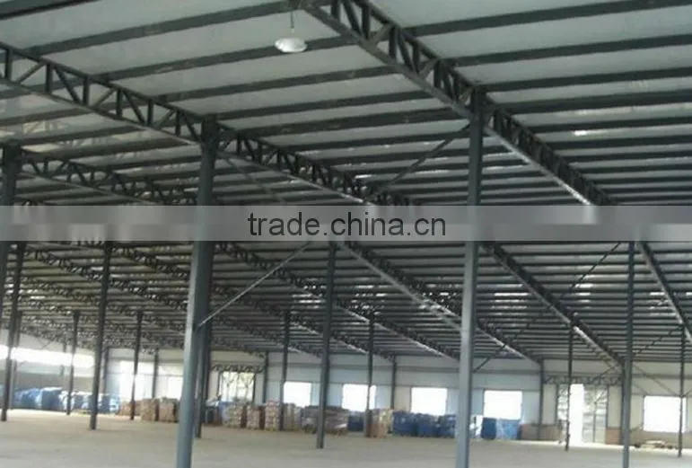 Ready made steel structure prefabricated warehouse
