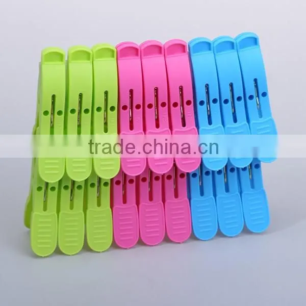 Fashion Durable Plastic 18pcs/set clothes pegs