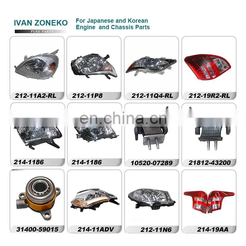 Hot Sale Parts for Toyota Corolla Parts ZZE122 ZRE120 EE80 EE90 AE110 CE120 NZE120 ZRE152 ADE150 NDE180 NZE120