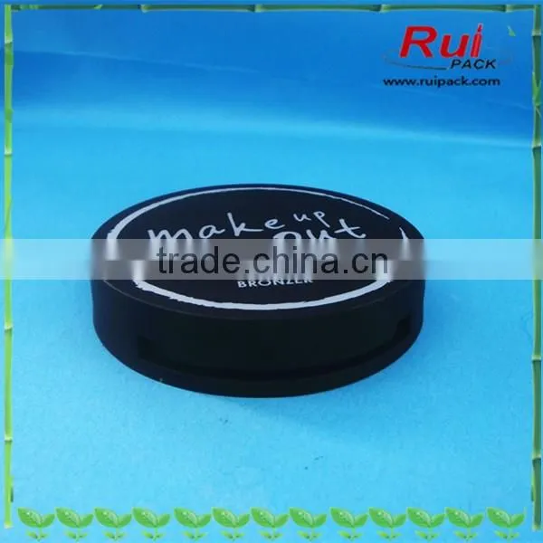 Plastic custom empty compact make up container compact powder case