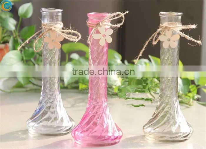 hanging rope martini glass vase for centerpiece