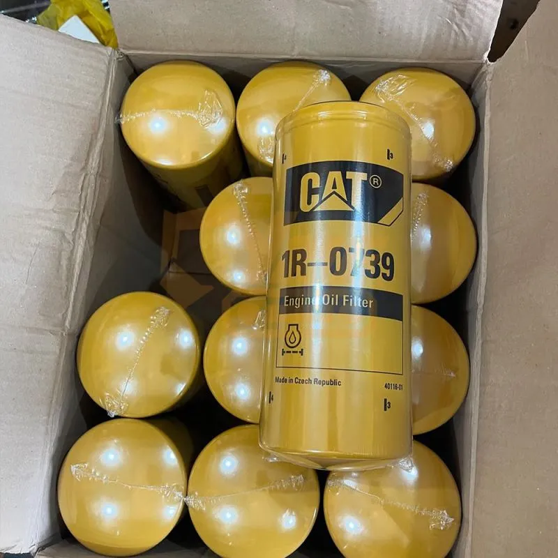 Excavator Engine Spare Parts Universal Filter Oil Filter 1R-0739 1R0739