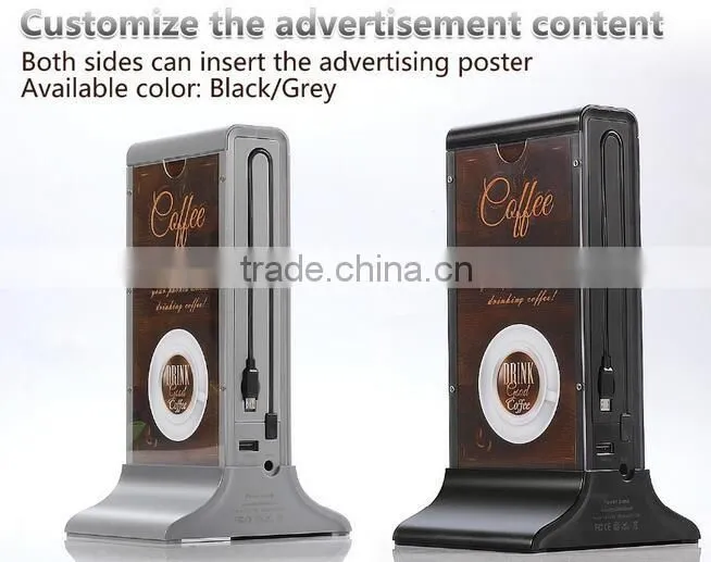 2016 newest biggest capacity 50000 Mah power bank for lounge bar, tea bar, coffee shop,Laptop