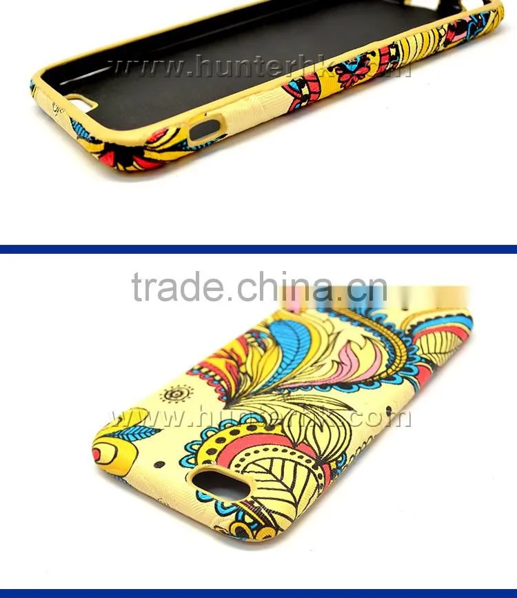 Popular Aztec Design For iPhone6 Leather PC Case