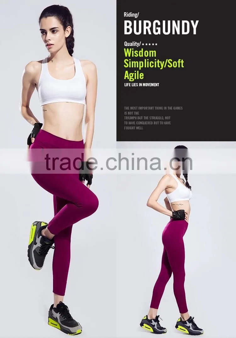 2016 perfect nylon spandex yoga pants leggings