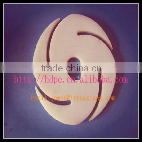 Special uhmwpe shaped plastic part PE list of plastic products