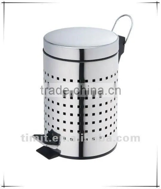 Superior Quality Stainless Steel Round Recycling Bin