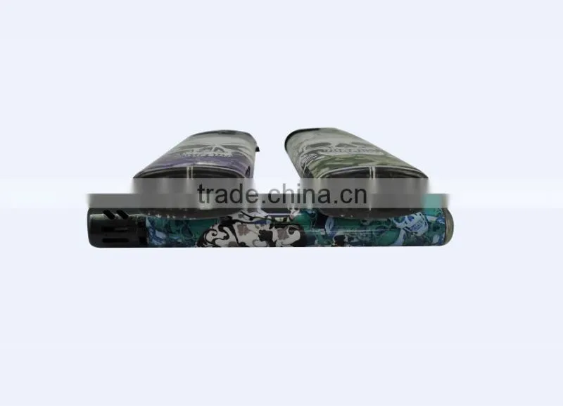 Wholesale cheap plastic material wrap paper electronic cigar lighter