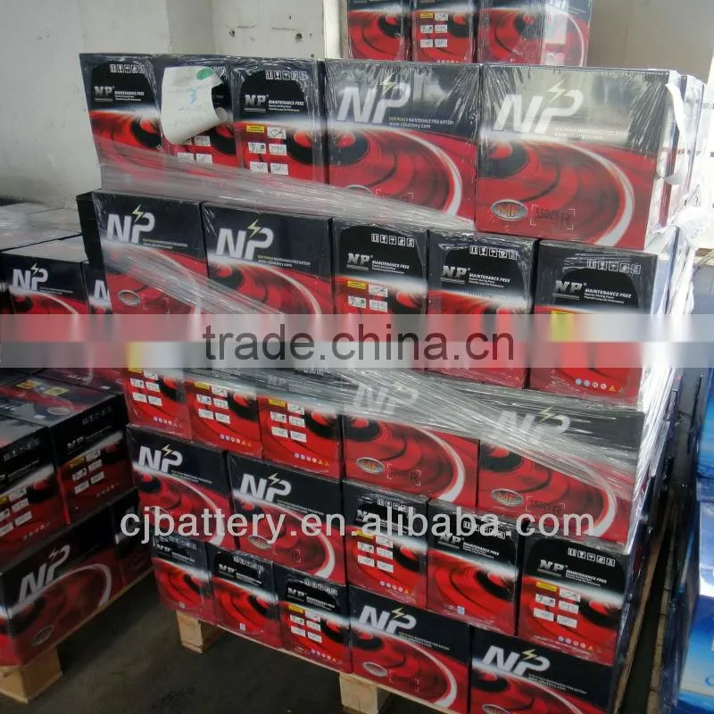 Excellent DIN 12V54AH MF Lead Acid Storage car Battery for Starting