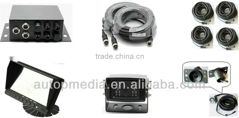 Waterproof Ip67 built in buzzer alarm or human voice alarm car parking sensor