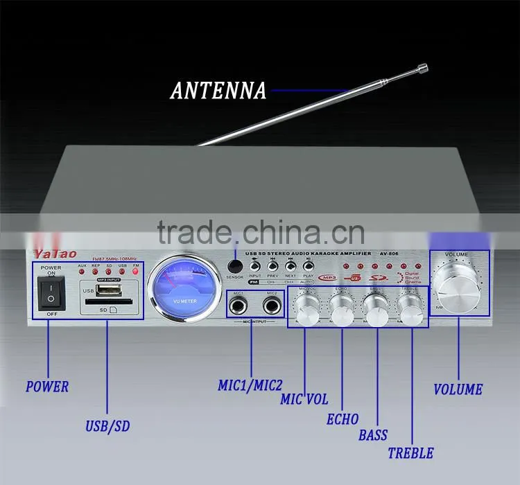 amplifier for tour guide YT-806 with microphone