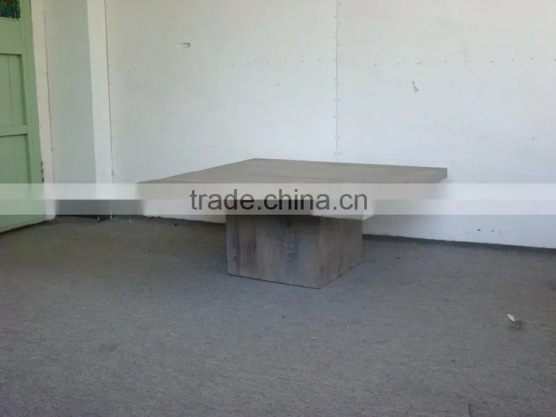 antique furniture simple small sqare grey coffee table