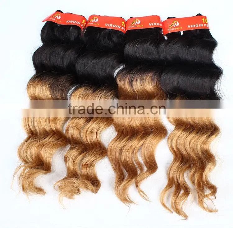 New design Deep Wave hair peruvian chocolate hair weave