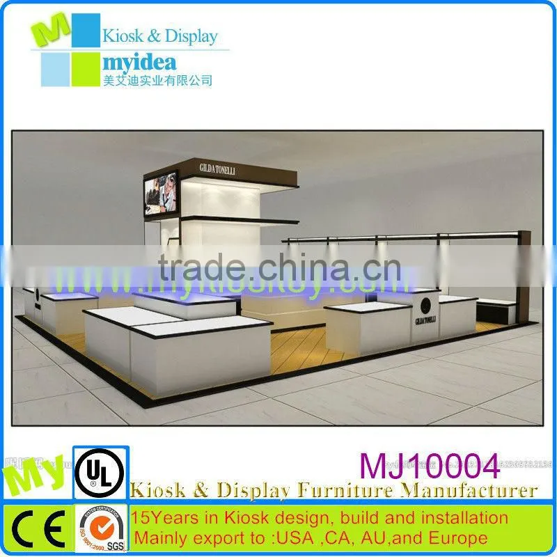 Factory direct sell cheap price durable Watch Mall Display Kiosk