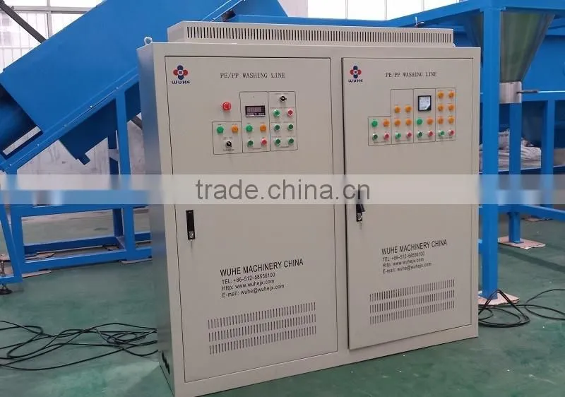 recycling machine for plastic bottles
