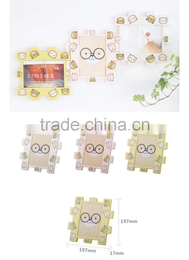 hot sell fashion ABS plastic photo frame, cheap plastic photo frame, plastic photo frame snow globe, plastic photo frame