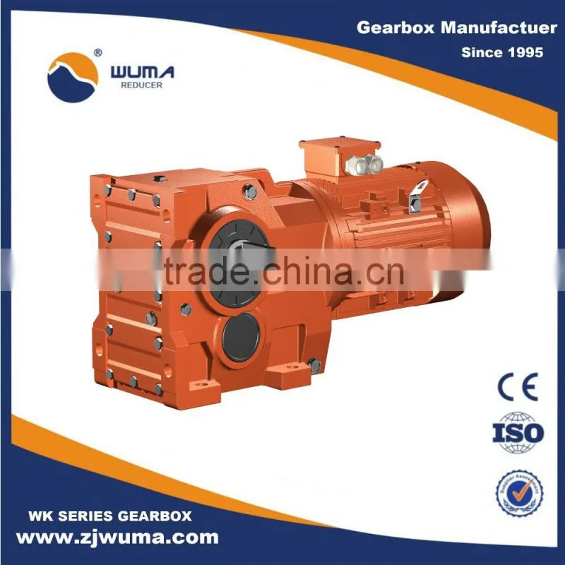 helical worm gear speed reducer