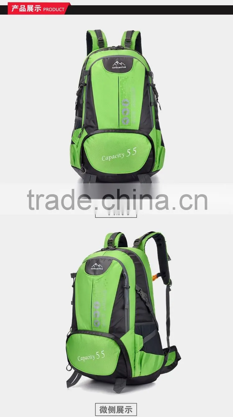 NEW! sturdy nylon camping backpack, mountain bag