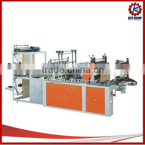 High quality automatic t-shirt bag on roll making machine