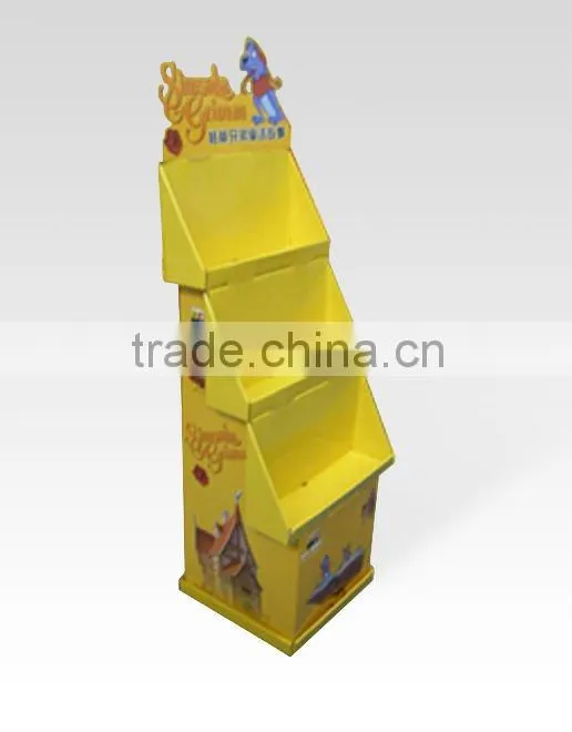 2011 new style floor paper display stand
