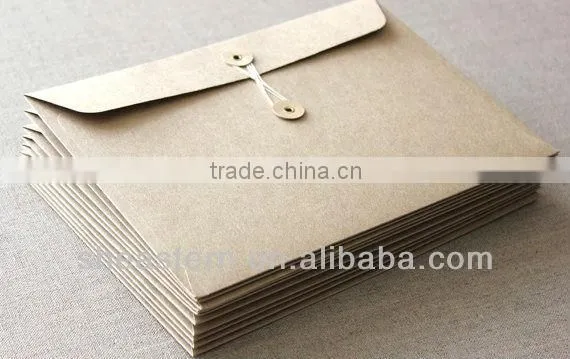 Customed Button String Envelope