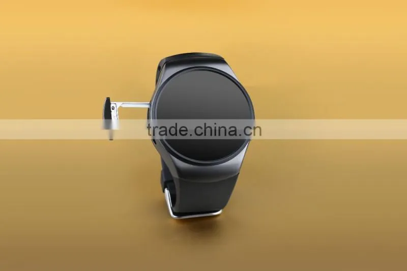 2016 High Quality Wholesale KW18 Smart Watch , Round Screen Smart Watch KW18 with Heart Rate Monitor